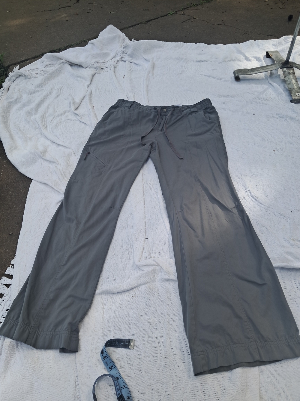 Lightweight Gray Hiking Pants